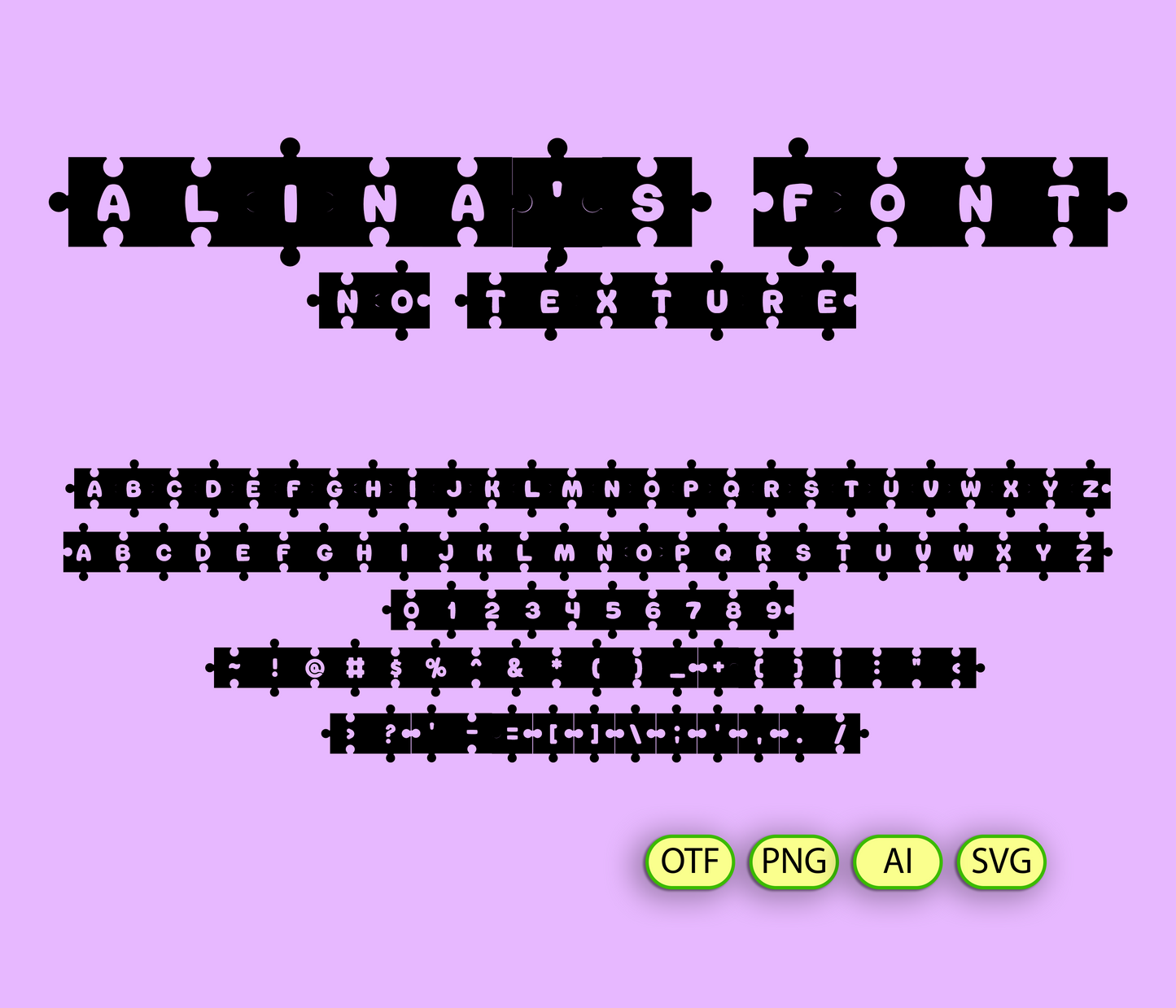 Spectrum Connection Font Textured