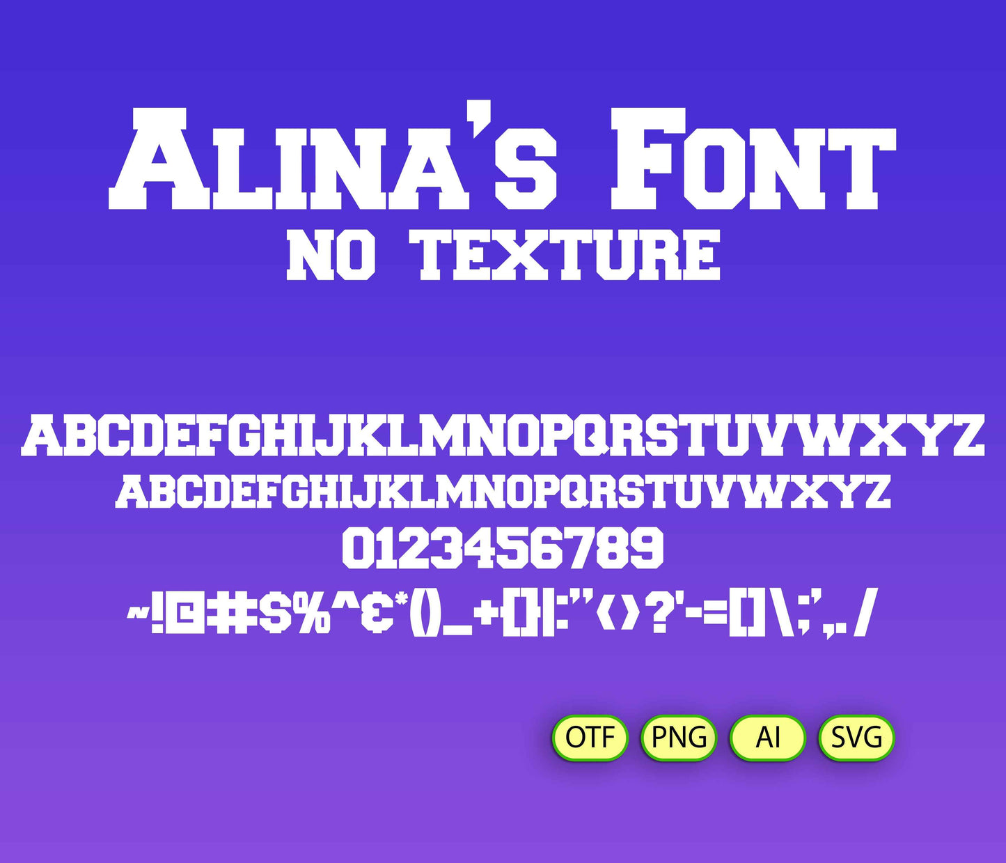 Baseball Font Textured - Alina's Fonts