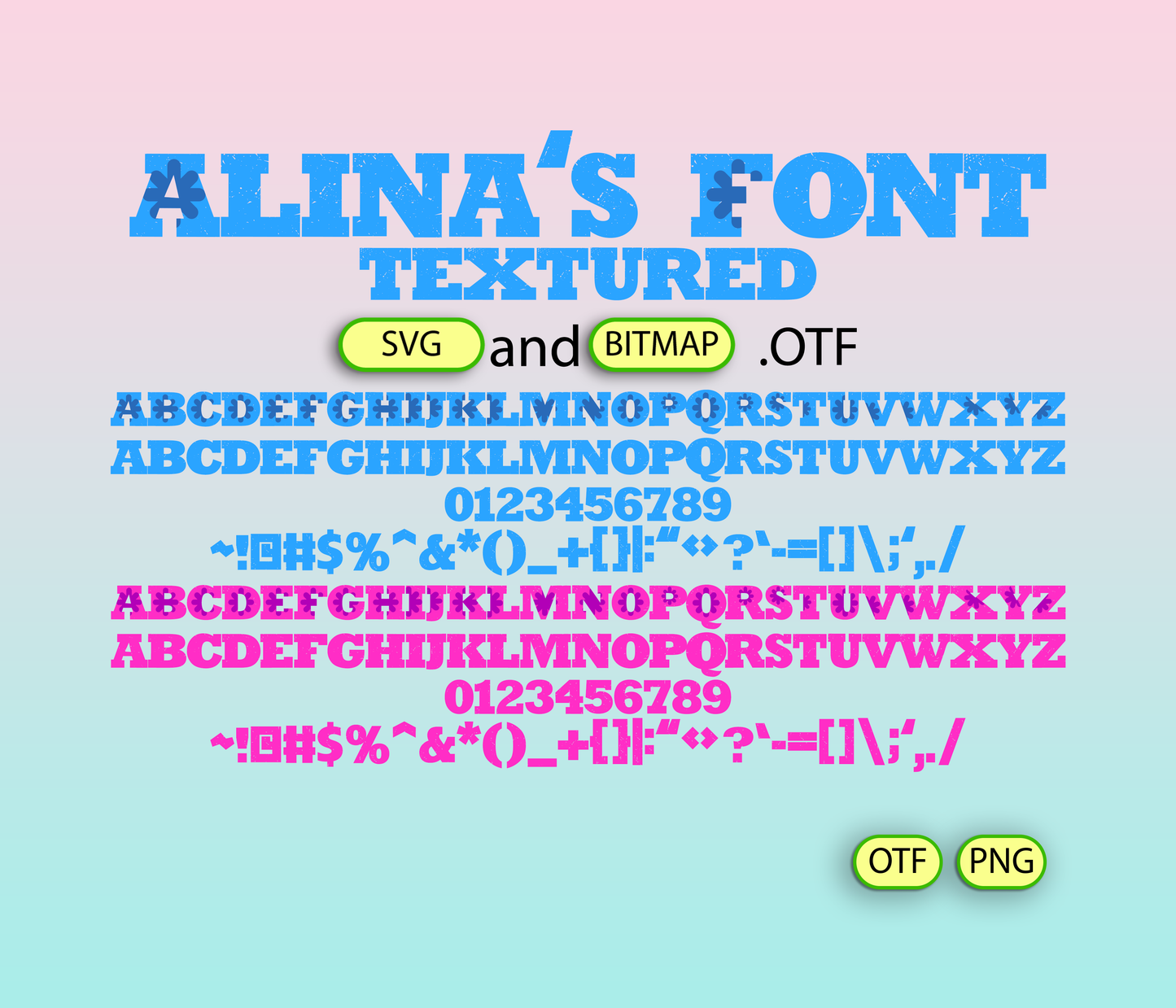 Cultural Celebration Fonts Textured Big Bundle