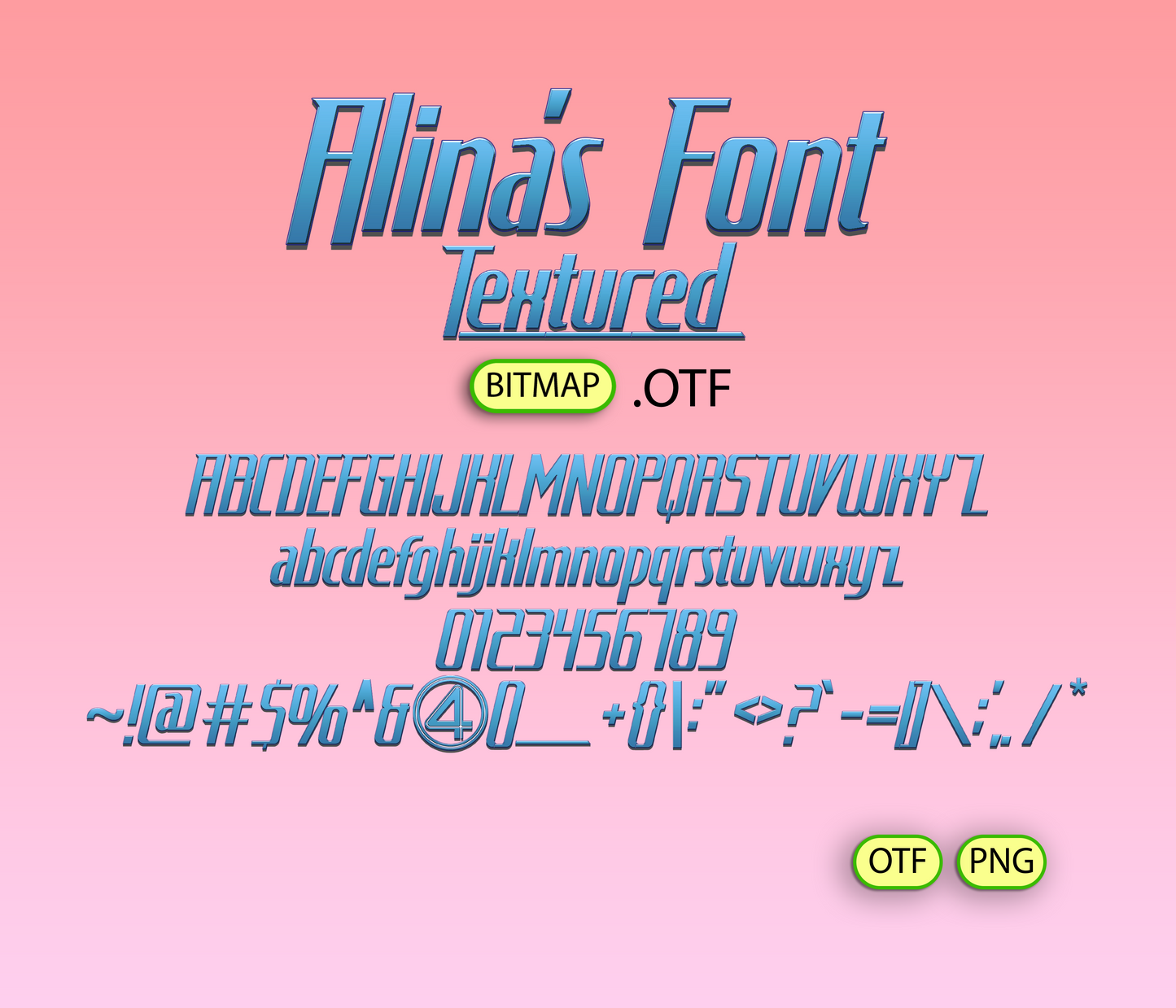 Cosmic Quartet Adventure Font Textured