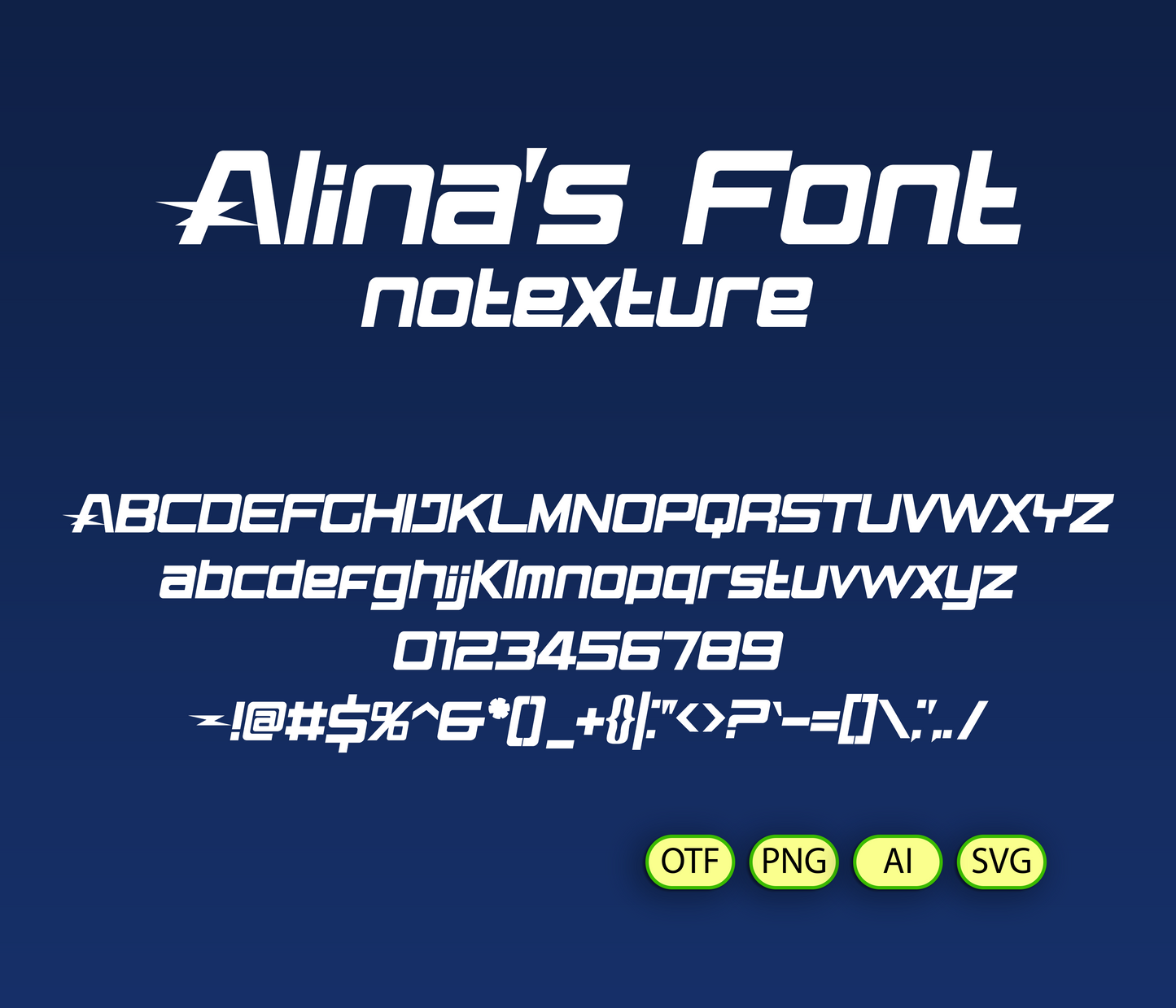 The Speedster Font Textured