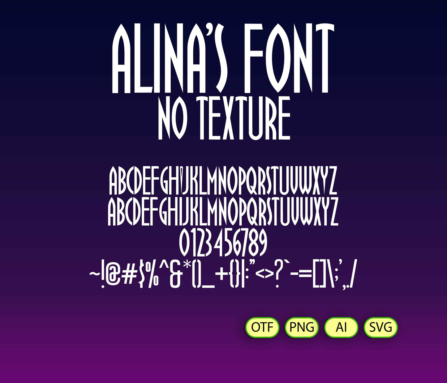 Fantasia Monster Font Textured - Alina's Fonts