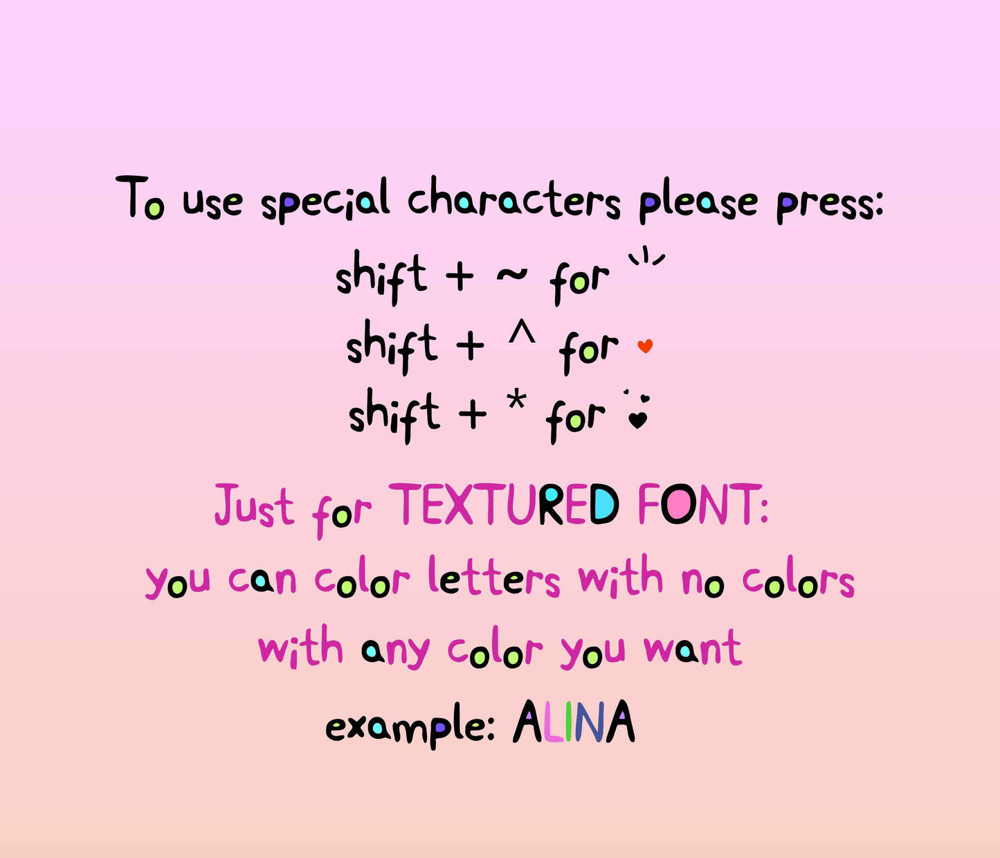 Friendship Font Textured - Alina's Fonts