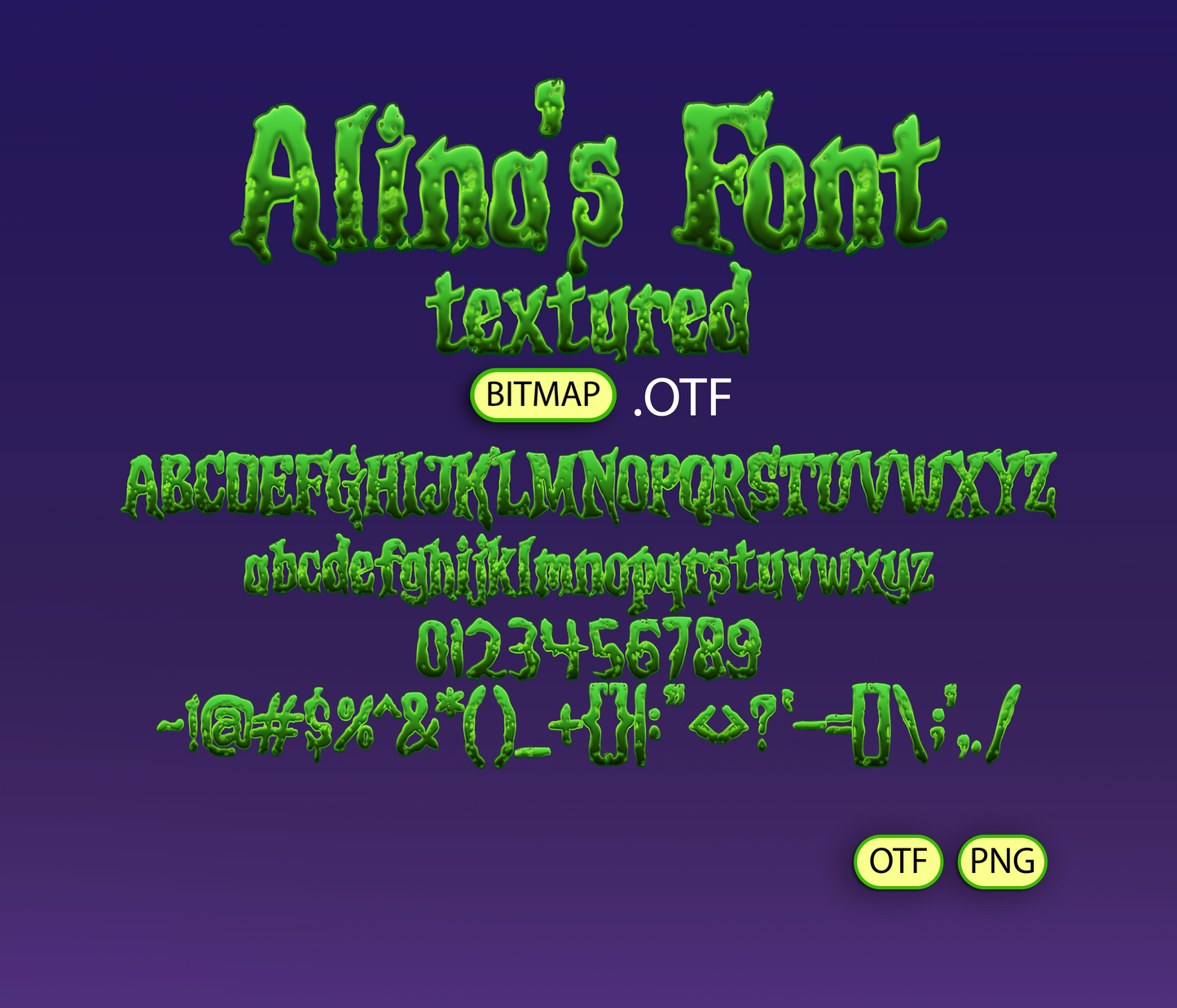 Creepy Tales Terror Font Textured - Alina's Fonts