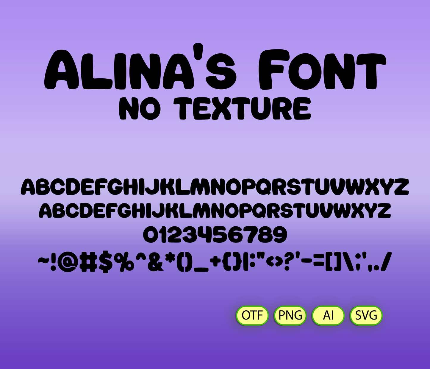 Halloween Muffin Color Pattern Font