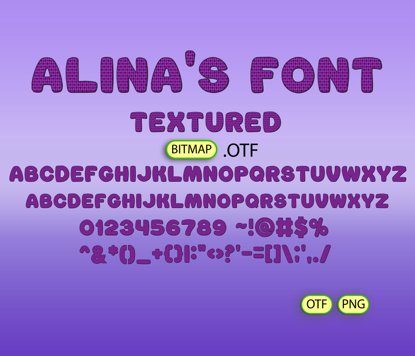Graveyard Shadows Pattern Font