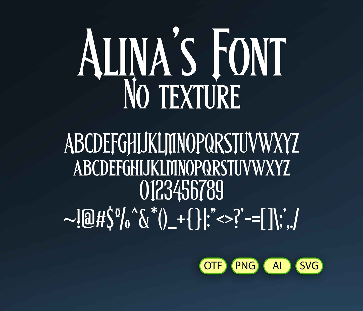 Eerie Manor Font Textured - Alina's Fonts