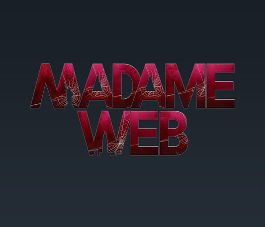 Madame Web Textured Fonts