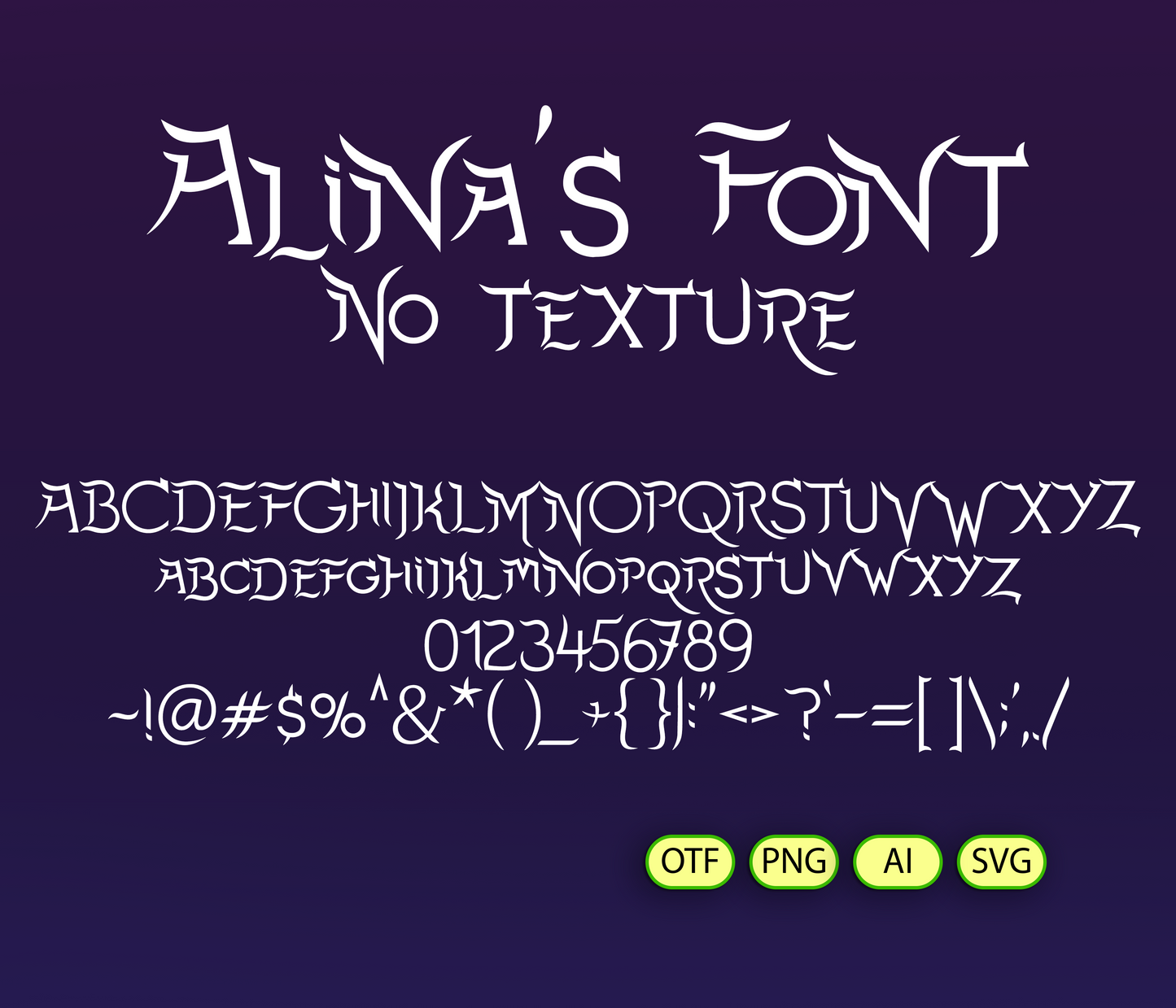 Divine Guardian Font Textured - Alina's Fonts