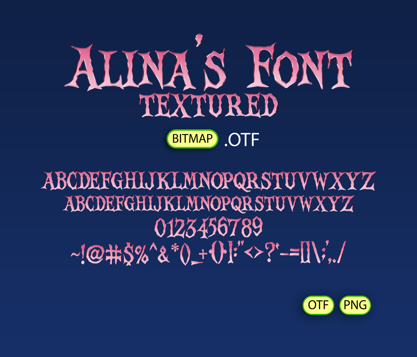 Rosy Spirit Font Textured