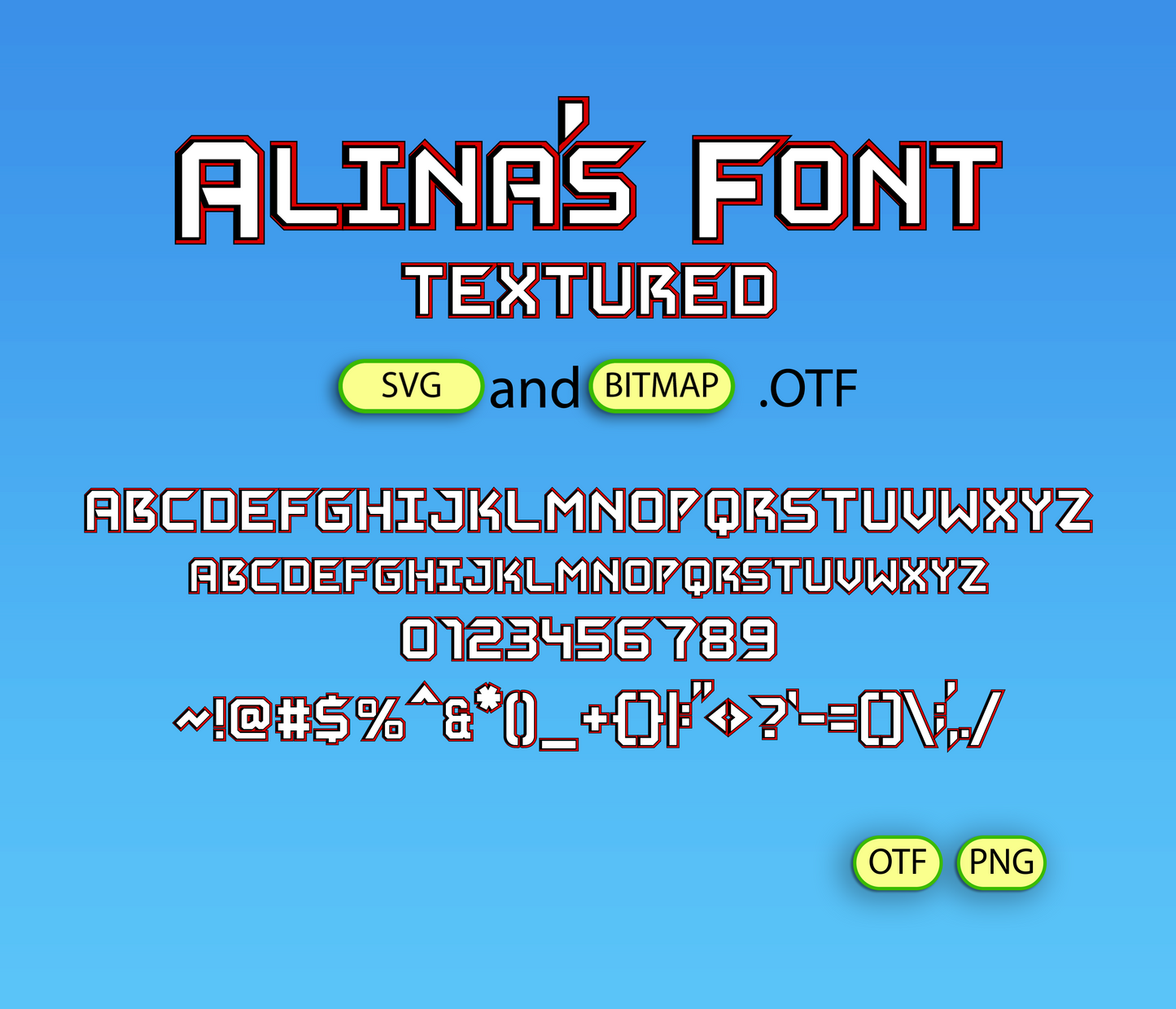Cyber Officer Font Textured
