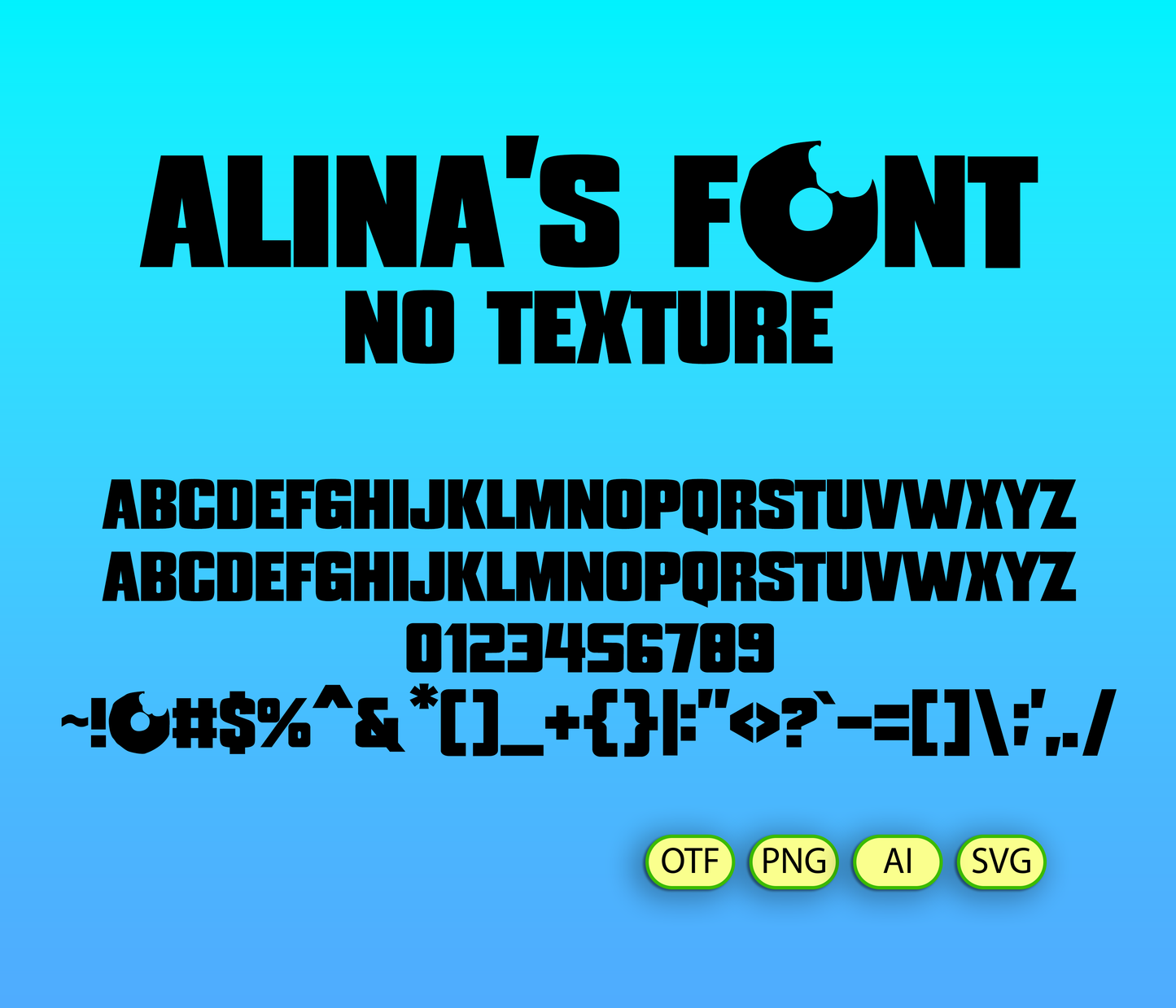 Yellow Family Animation Font