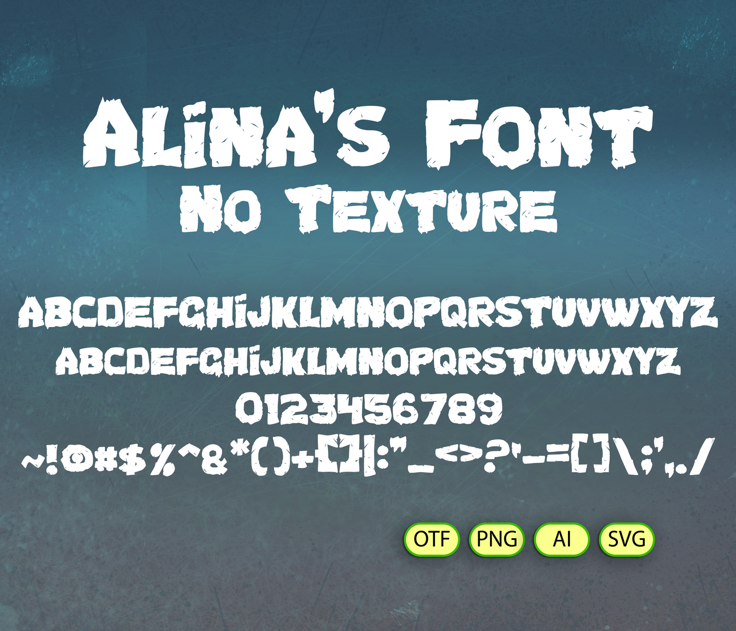 Sewer Heroes Font Textured - Alina's Fonts