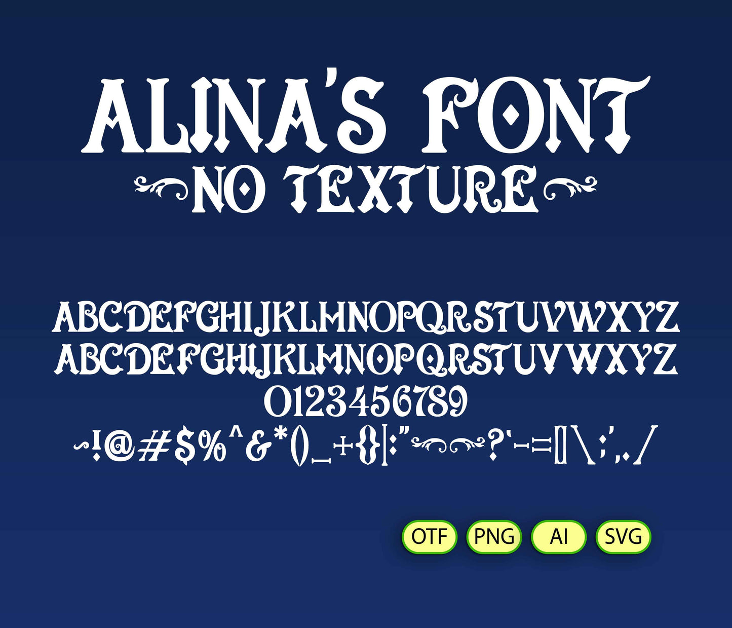 Nocturne Elegance Font Textured - Alina's Fonts