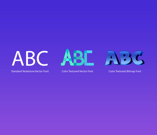 Exploring Textured Fonts - Alina's Fonts