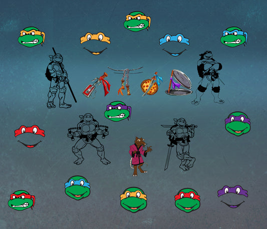 Teenage Mutant Ninja Turtles Free Stickers