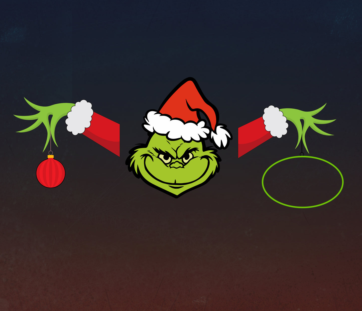 The Grinch Free Stickers