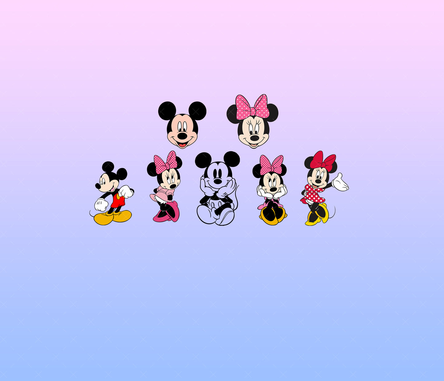 Mickey Mouse Free Stickers