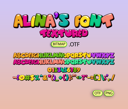Cozy Kids Playroom Font Textured