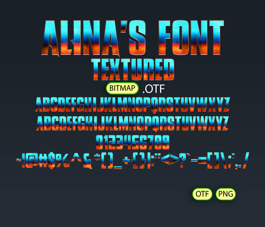 Titan Beast Font Textured