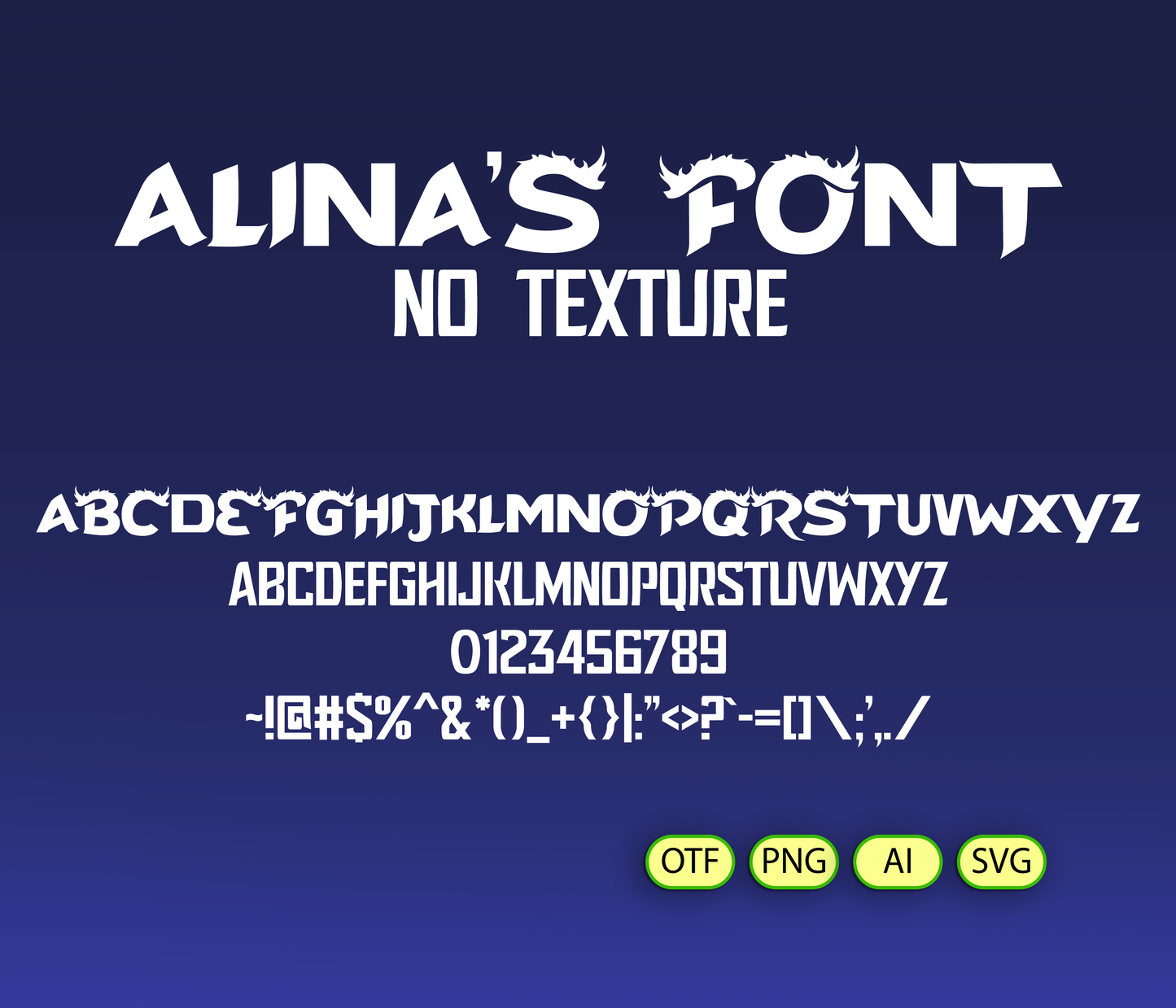 Guardian Warrior Font Textured