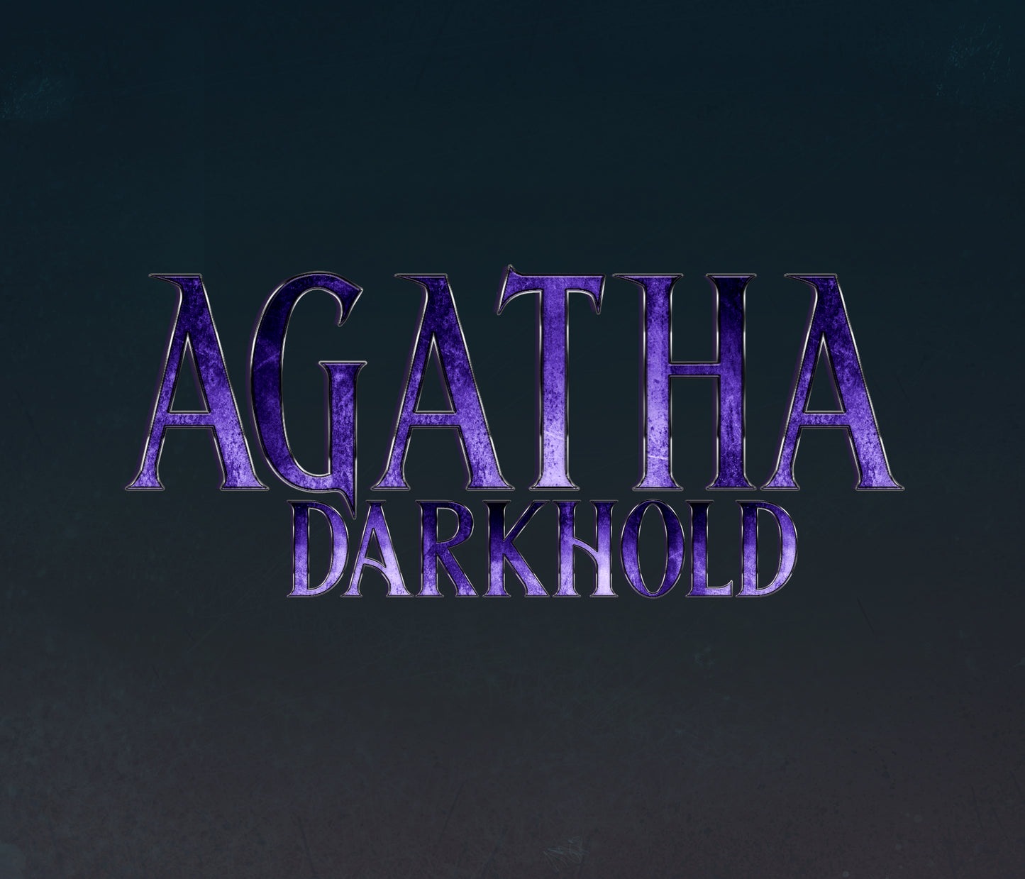 Agatha Darkhold Diaries Textured Font