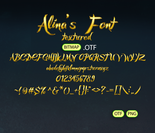 Enchanted Desert Tale Font Textured