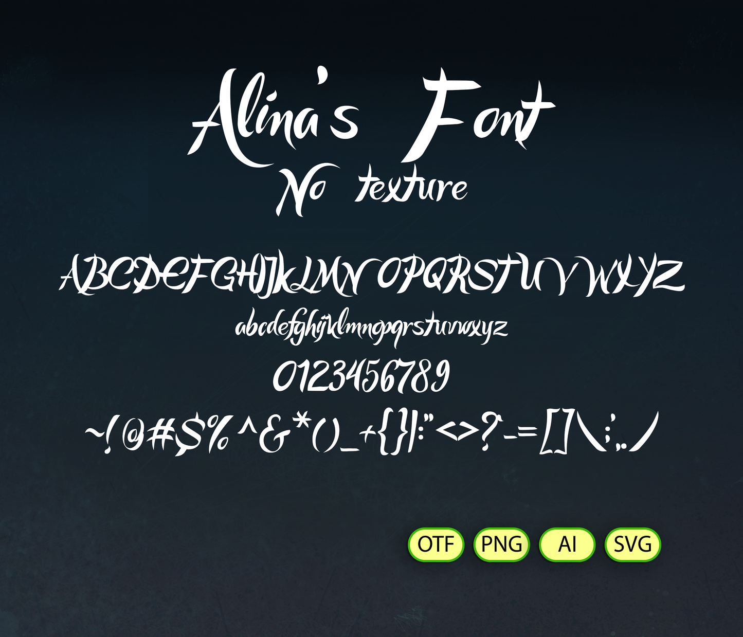 Magic Lamp Font Textured Bundle