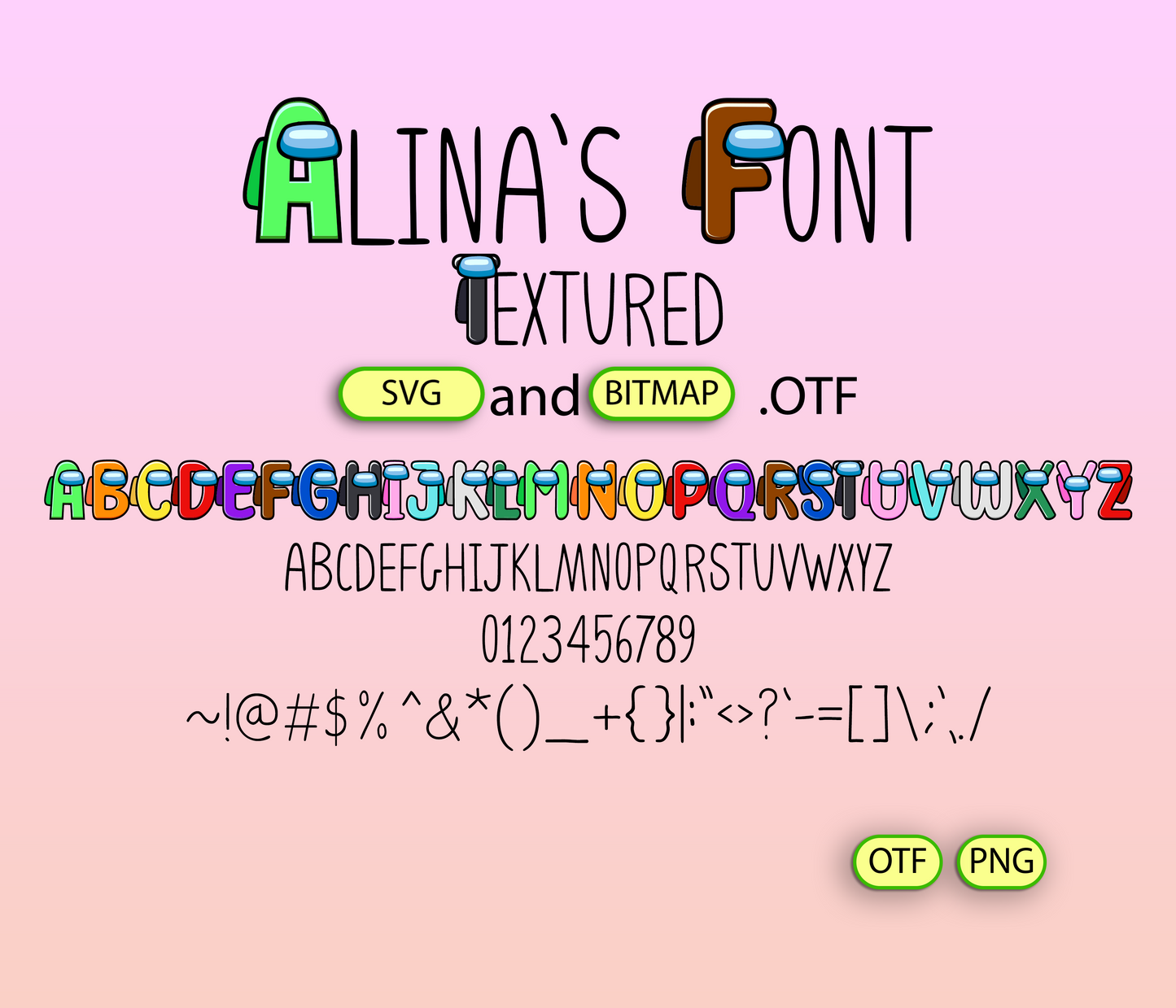 Galactic Adventure Font Textured