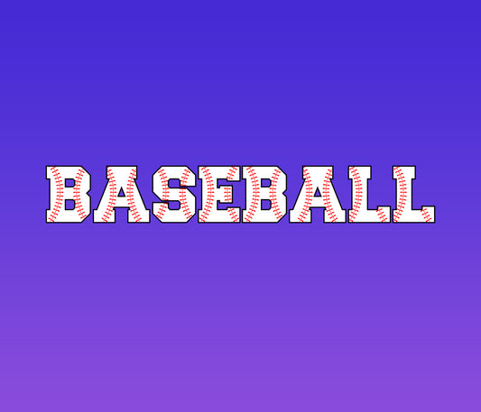 Baseball Font: Swing for the Fences with Every Letter