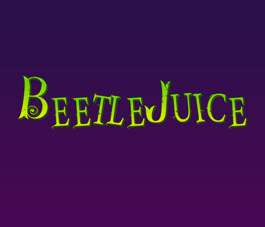 Beetlejuice 2 Textured Font