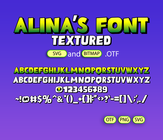 Alien Hero Font Textured