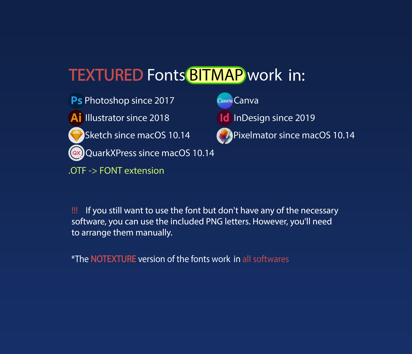 Neon Safari Font Textured