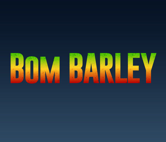 Bob Marley Textured Font