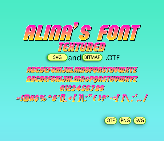 Ninja Legacy Font Textured