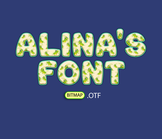 FREE Bugs Pattern Font
