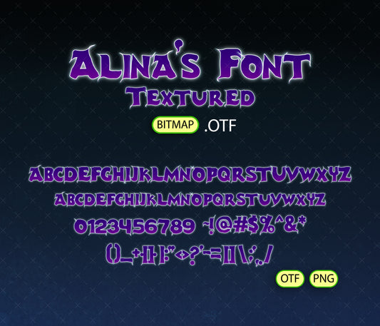 Friendly Specter Font Textured