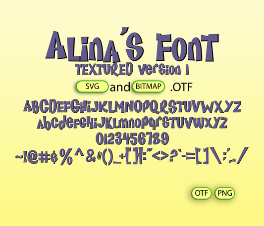 Feline Scrawl Font Textured