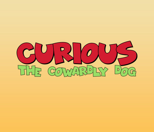 Courage The Cowardly Dog Textured Font