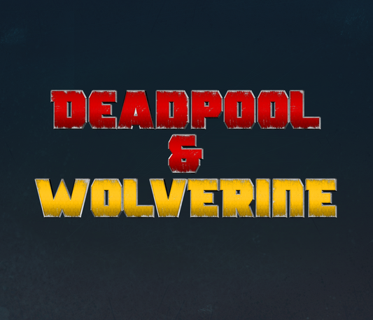 Deadpool VS Wolverine Font Textured Bundle