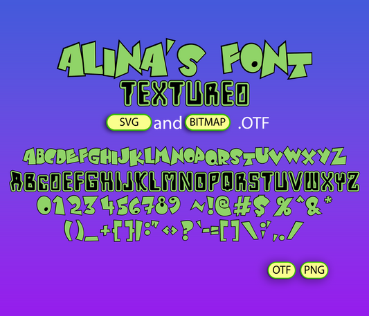 Genius Lab Font Textured