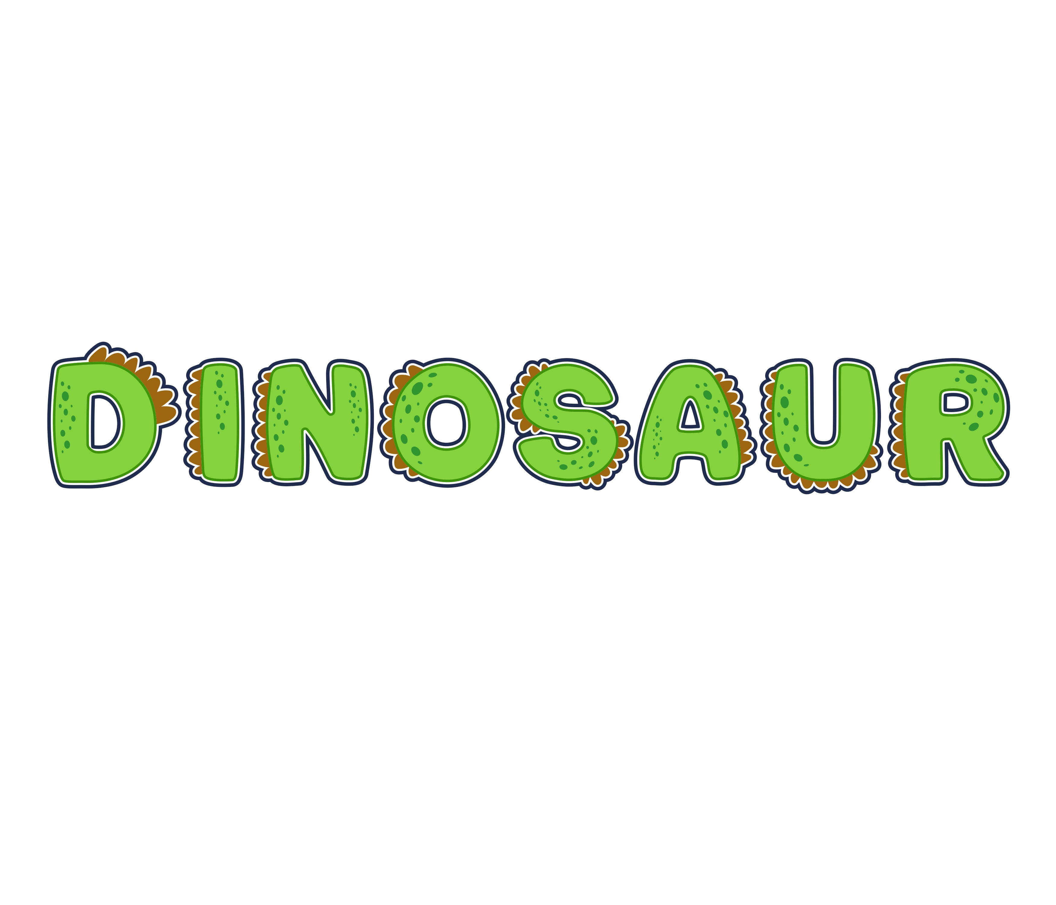 Dinosaur Green Textured Font – Alina's Fonts