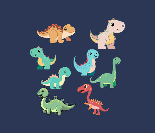 Dinosaurs Free Stickers