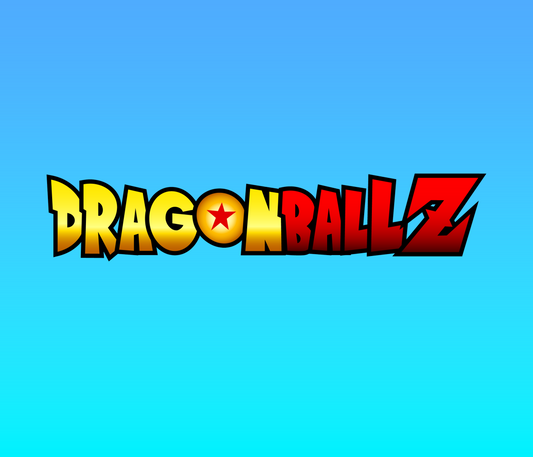 Dragon Ball Z Font Textured