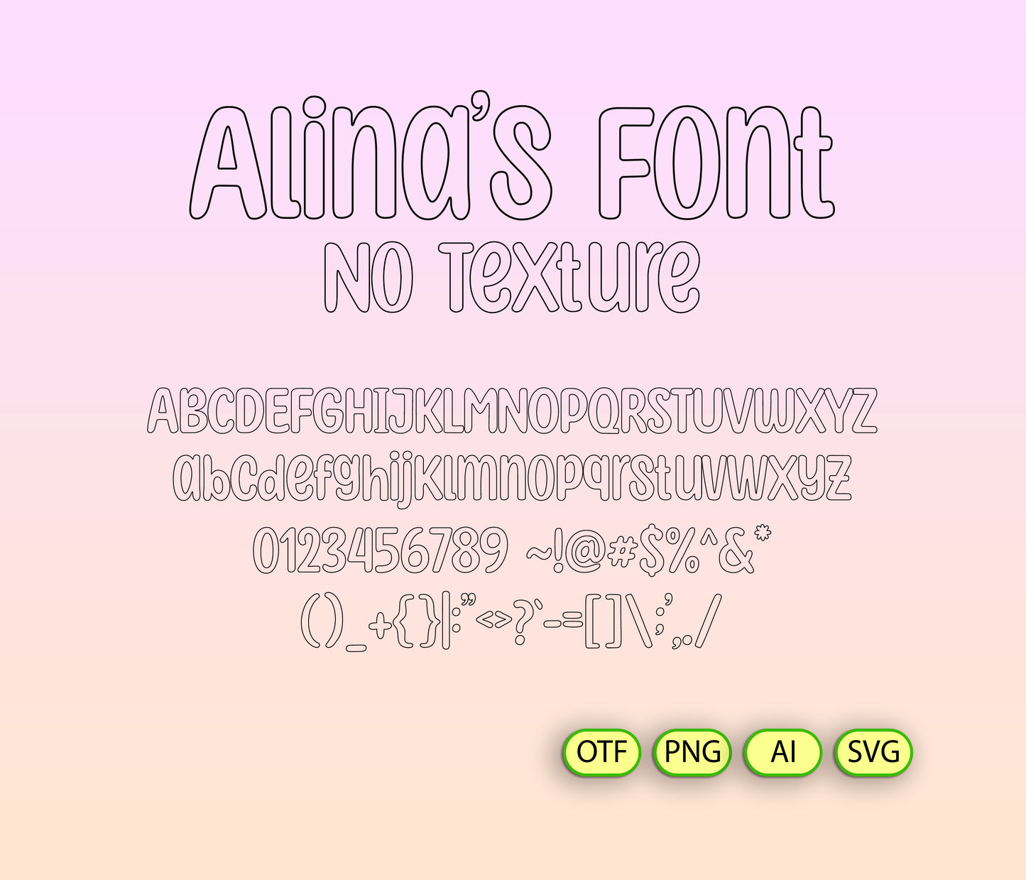 Friendship Palette for Boys Font Textured