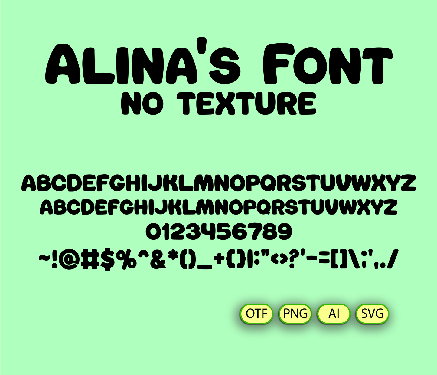 Easter Celebration Colorful Pattern Font