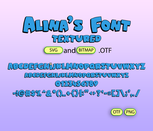 Family Sitcom Comedy Font Textured