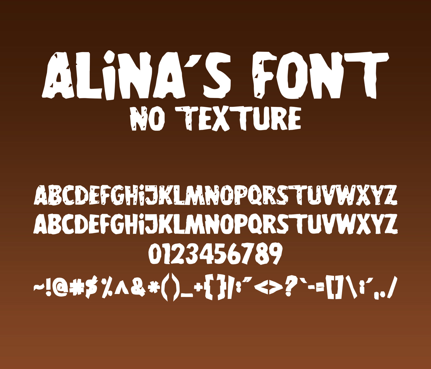 Flintstones Color Textured Font