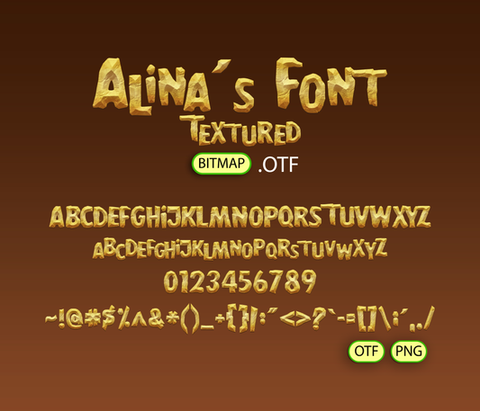 Stone Age Family Sitcom Font Textured