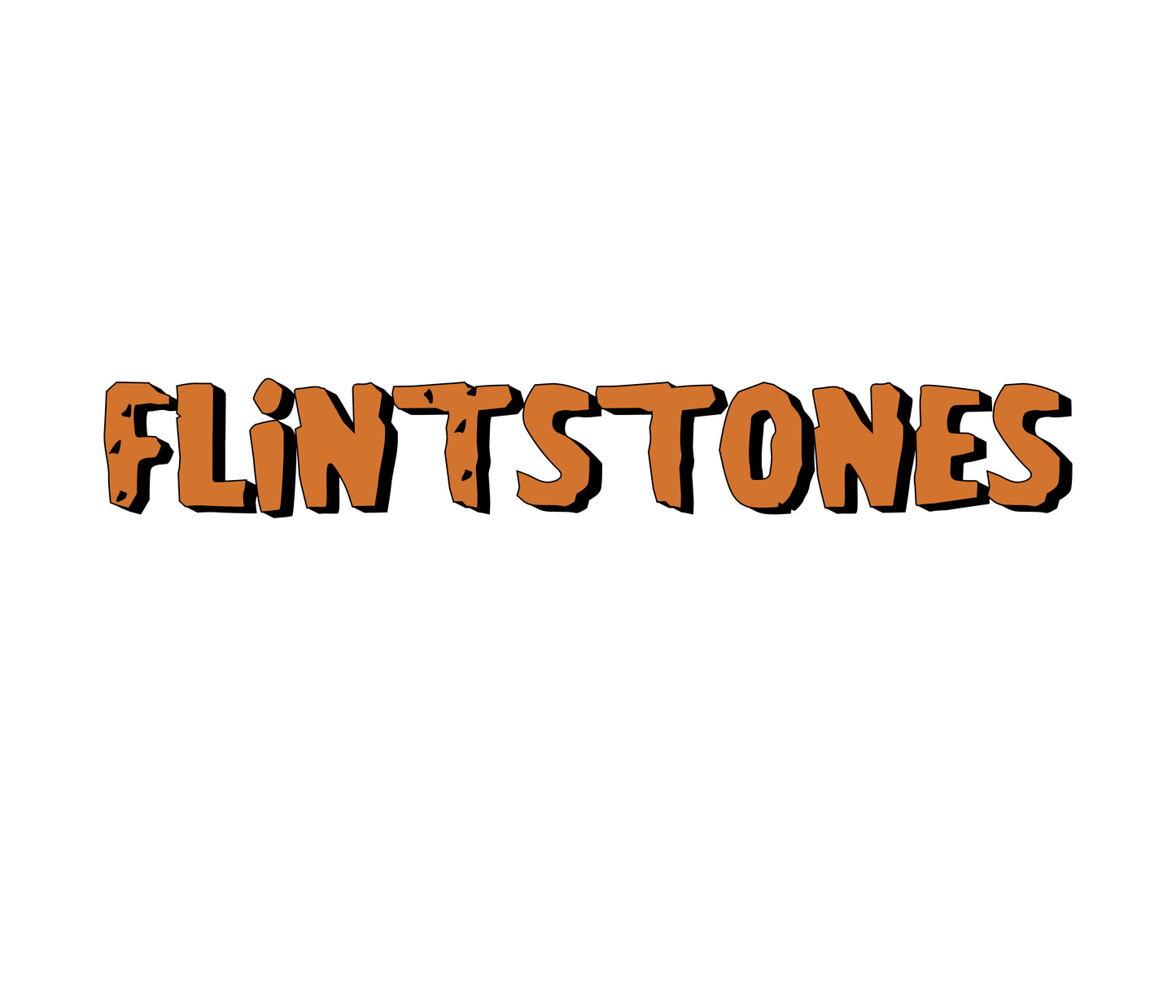 Flintstones Color Textured Font